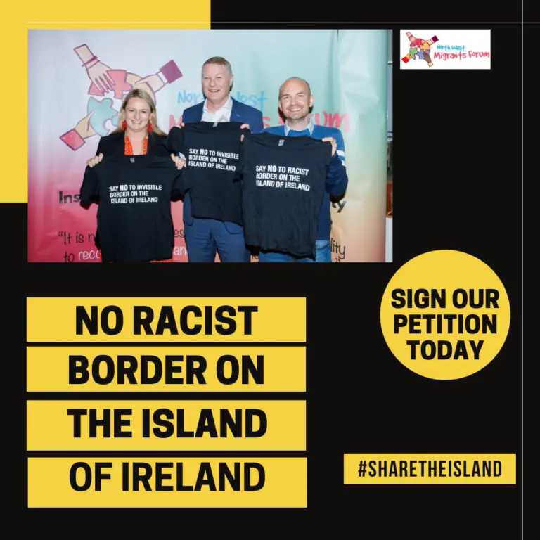 Common Travel Area Petition - North West Migrants Forum (NWMF)