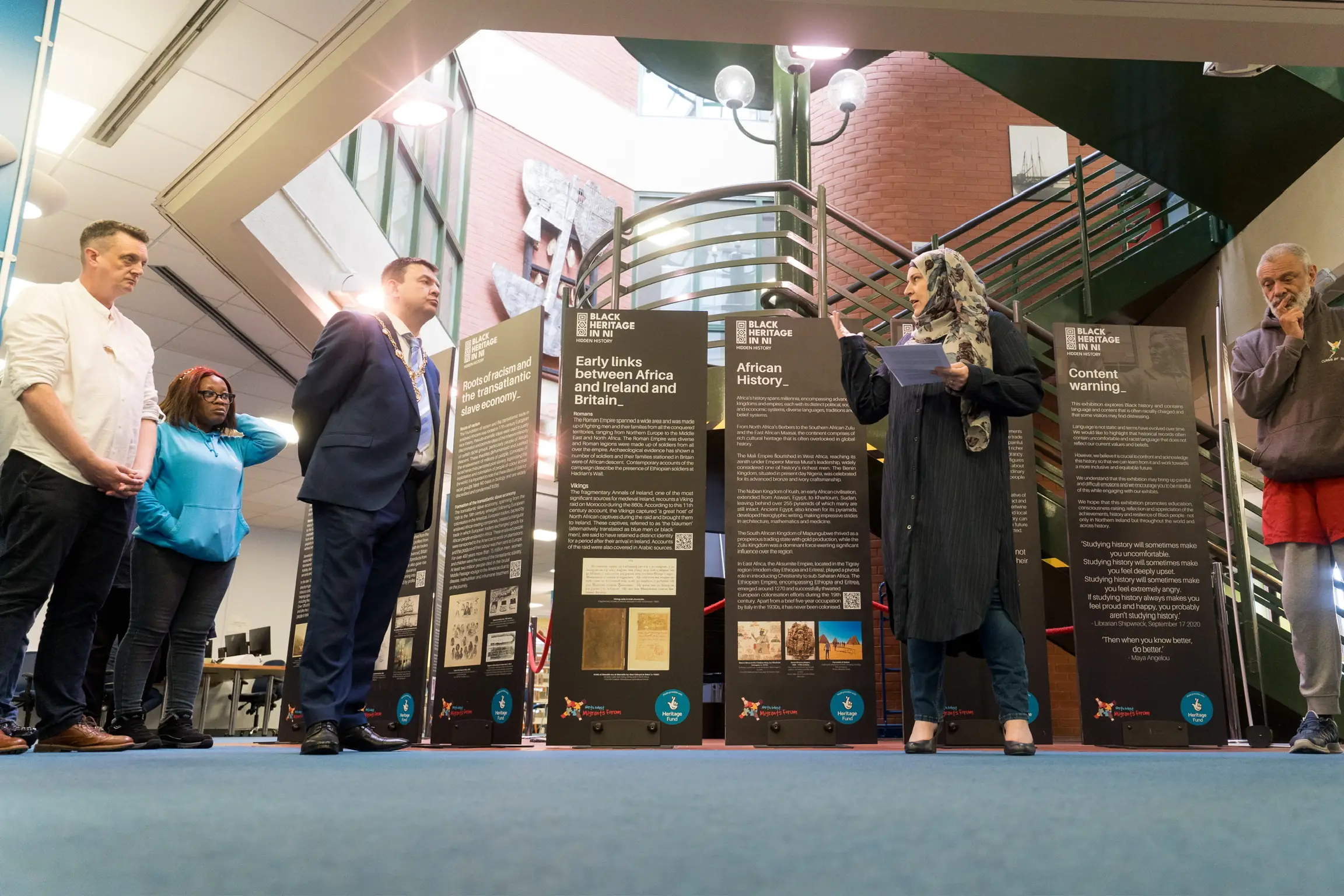 Launch of Black history exhibition - NWMF (43)