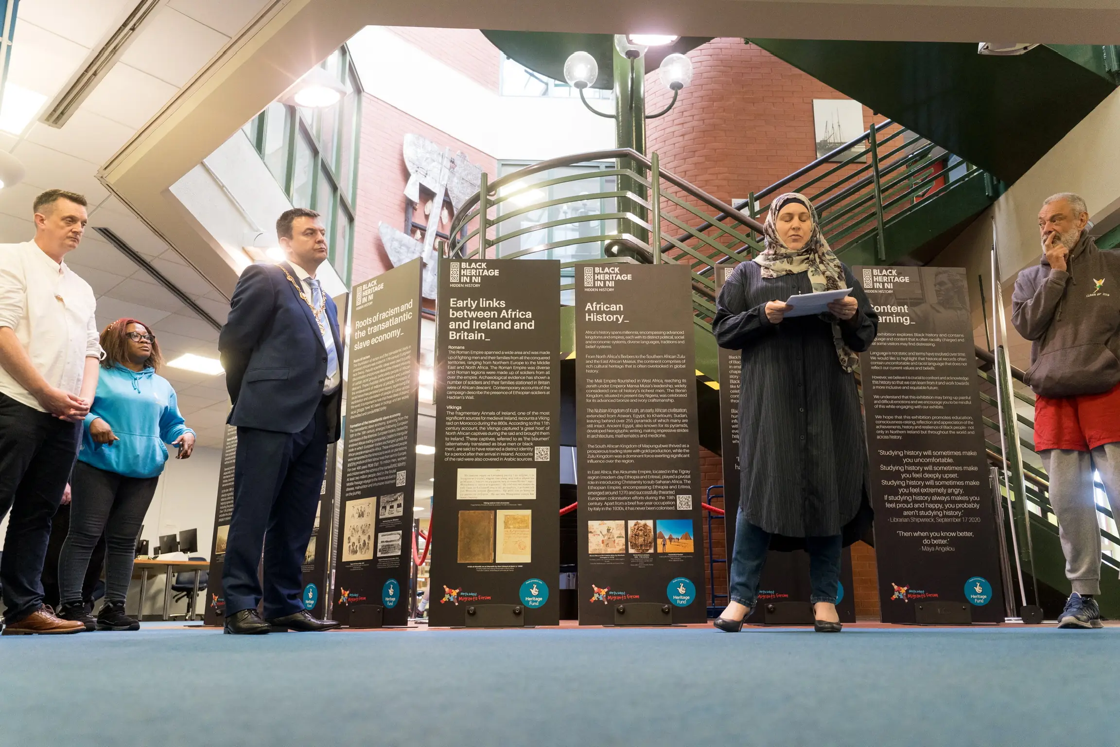 Launch of Black history exhibition - NWMF (44)