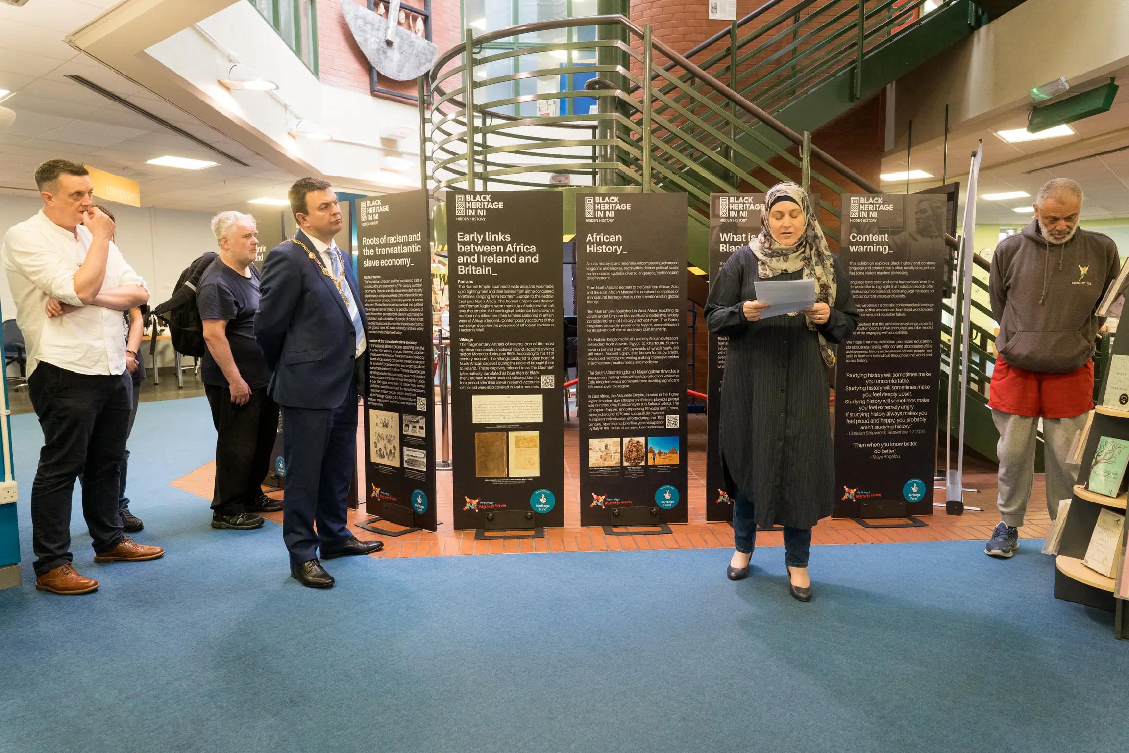 Launch of Black history exhibition - NWMF (45)