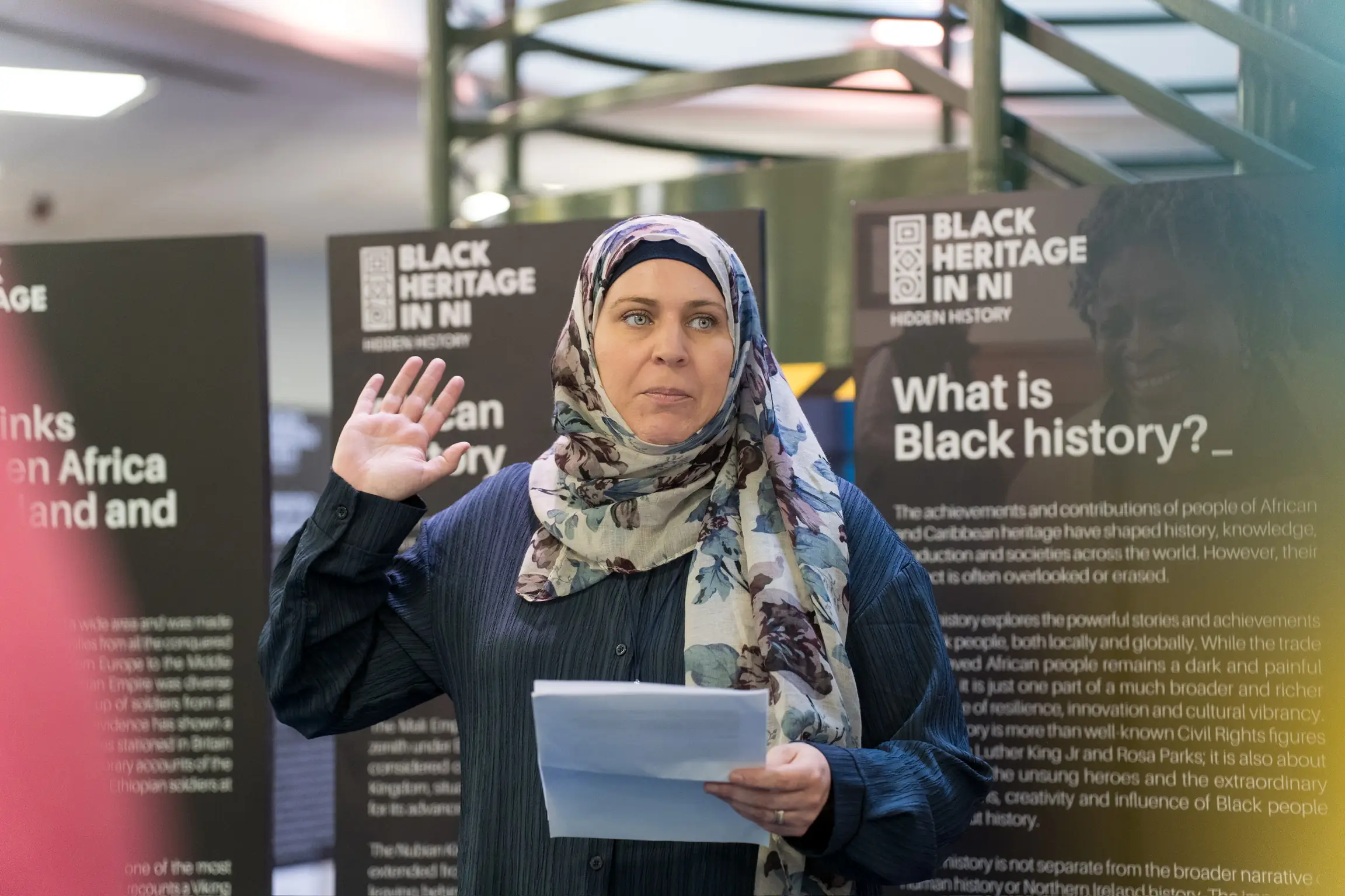 Launch of Black history exhibition - NWMF (49)