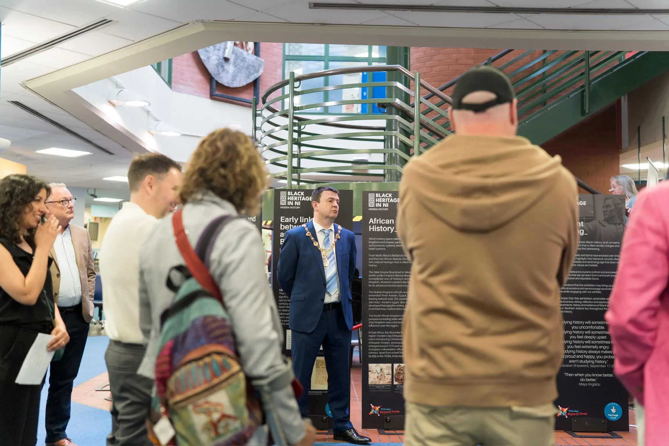 Launch of Black history exhibition - NWMF (66)