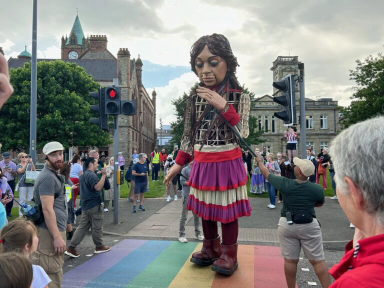 Little Amal visits Derry (20_05_24) - North West Migrants Forum (10)