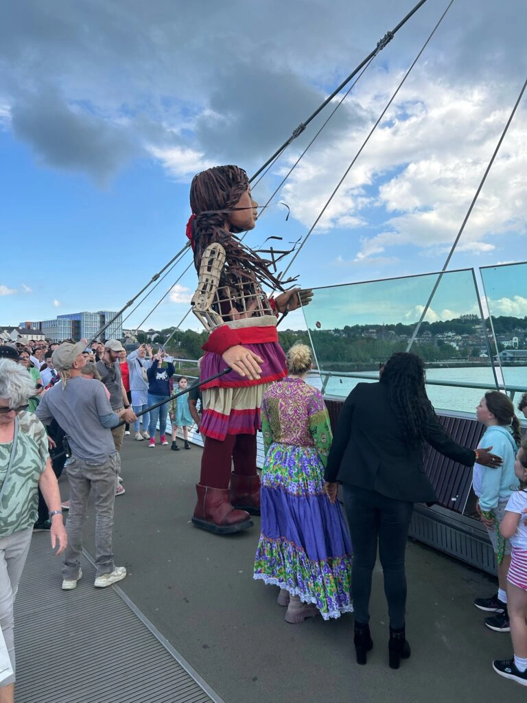 Little Amal visits Derry (20_05_24) - North West Migrants Forum (12)