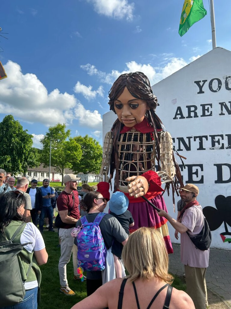 Little Amal visits Derry (20_05_24) - North West Migrants Forum (2)