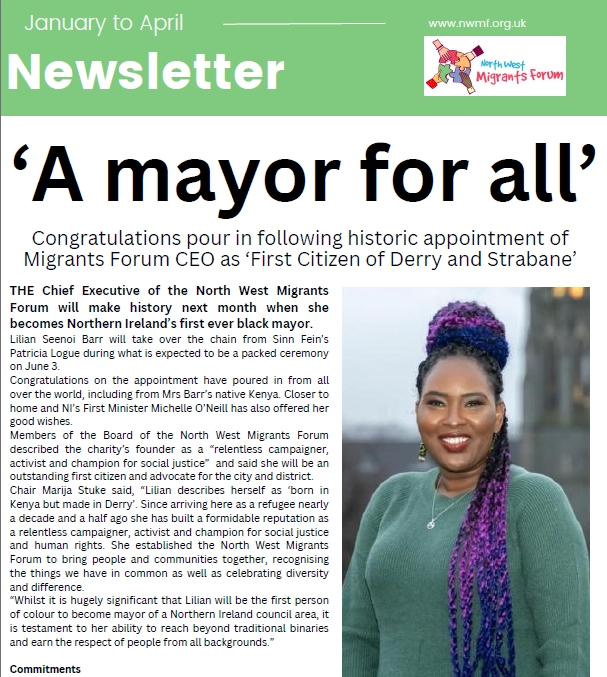 January to April 2024 newsletter