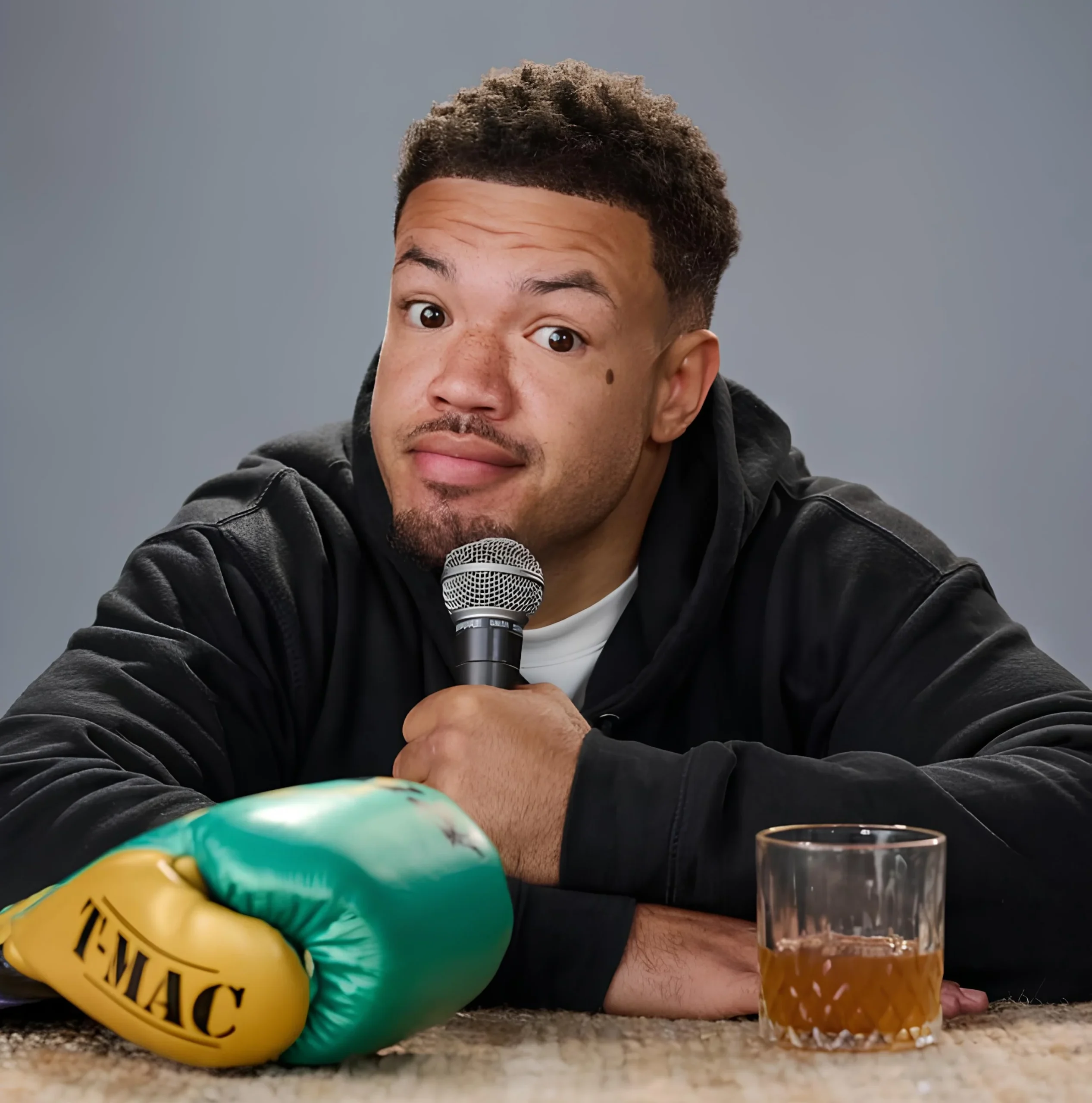 Tommy McCarthy: Throwing punches in support of TJ will be boxer-turned-comedian Tommy McCarthy.