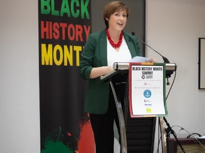 Former BBC journalist Donna Traynor - North West Migrants Forum